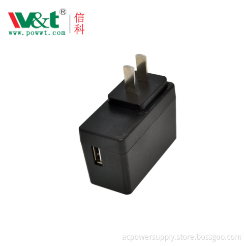 5V 2.1A Detachable Laptop European Style USB Adapter